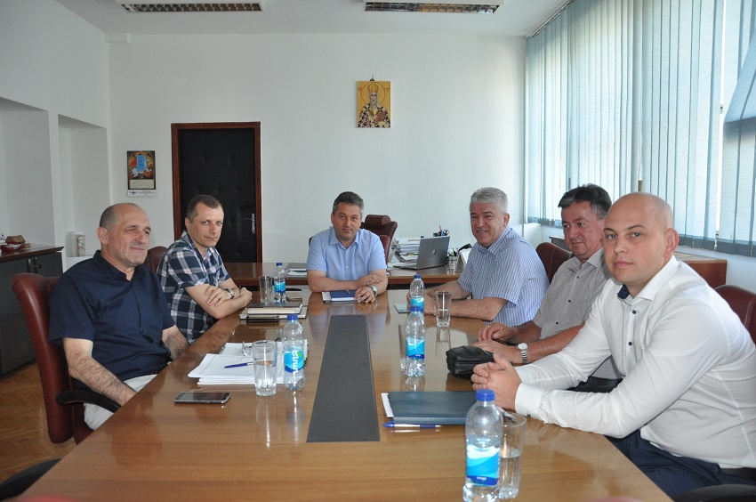 Radni  sastanak rukovodstva Željeznica Republike Srpske i opštine Modriča